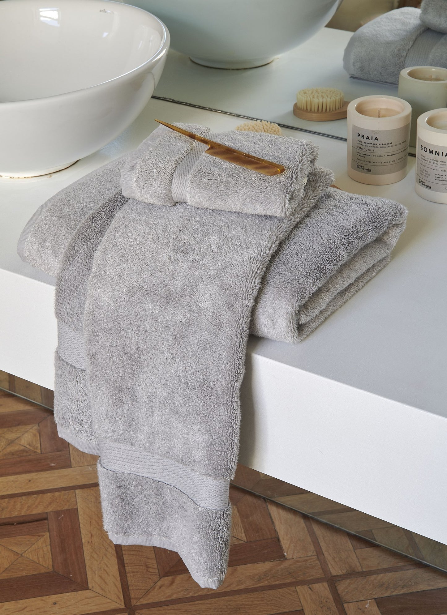 Conjunto de Toalhas de Bambu | Alba
