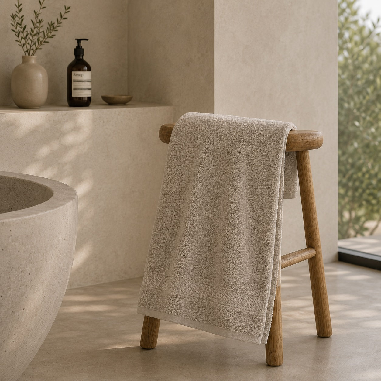 Conjunto de Toalhas de Bambu | Alba