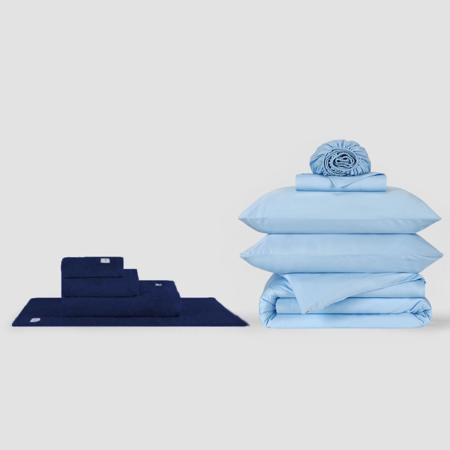 Jogo Lençóis Completo + Conjunto de Toalhas