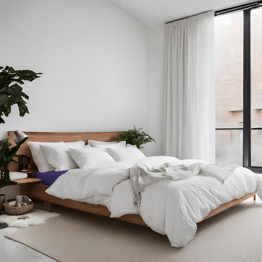 Nordic set: cover sheet, bottom sheet and pair of pillowcases 100% Bamboo