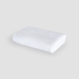 Toalha de mão branco em bambu da Momo Cotton – macia, absorvente, seca rápido e sustentável